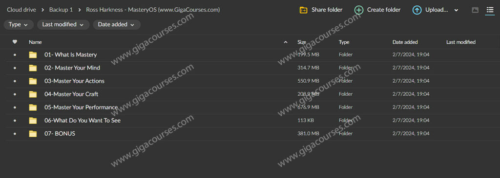 Ross Harkness - MasteryOS