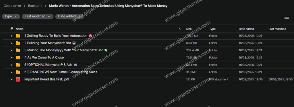 Maria Wendt - Automation Sales Unlocked Using Manychat® To Make Money