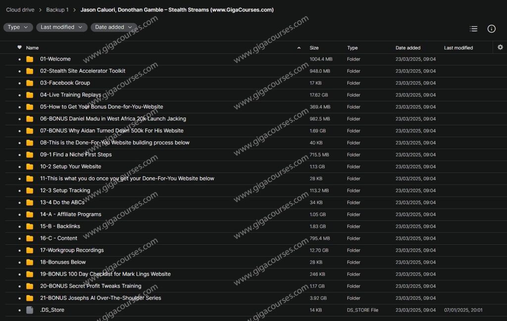 Jason Caluori & Donothan Gamble - Stealth Streams