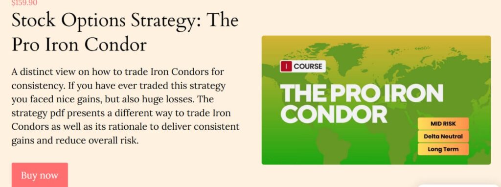 Stock Options Strategy – The Pro Iron Condor