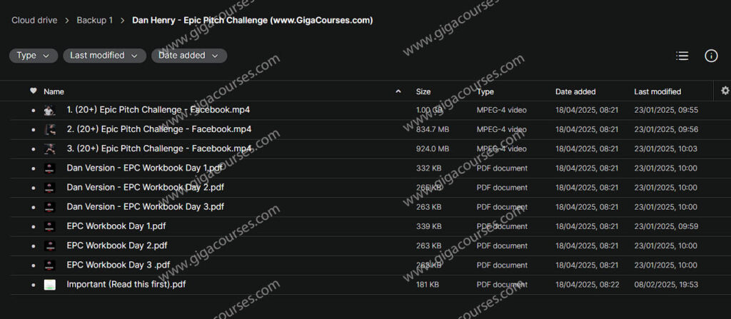 Dan Henry - Epic Pitch Challenge