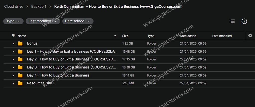Keith Cunningham – How to Buy or Exit a Business 