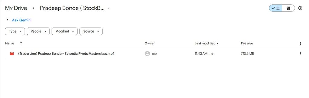 Pradeep Bonde ( StockBee) - Episodic Pivot MasterClass