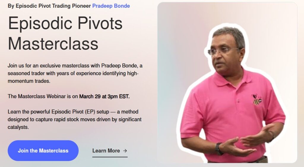 Pradeep Bonde ( StockBee) - Episodic Pivot MasterClass