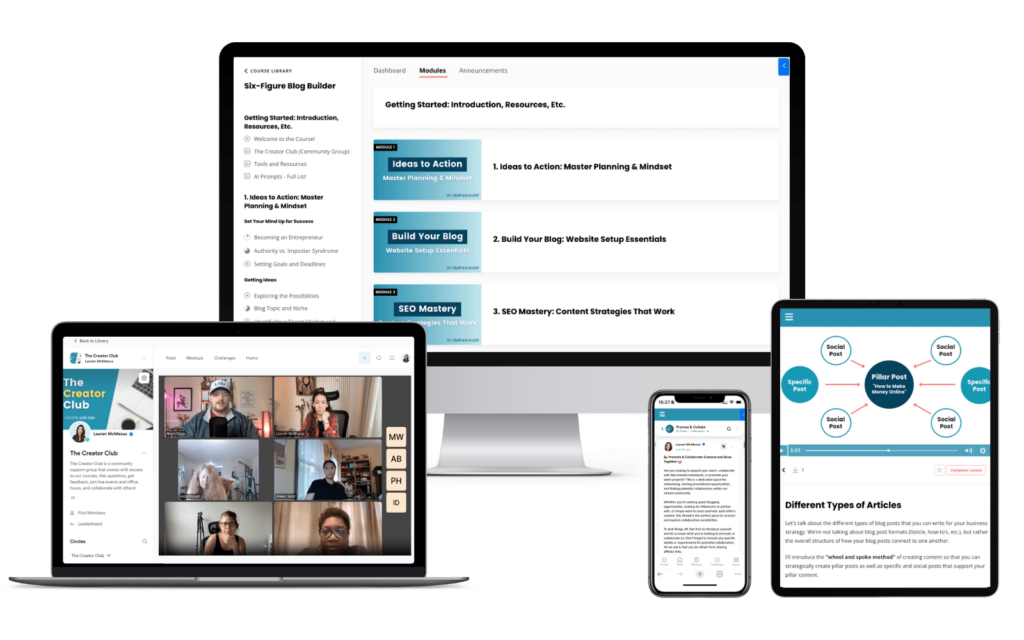 Create And Go – Six-Figure Blog Builder