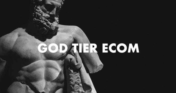 God Tier Ecom by Anthony Camacho