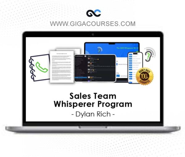 Dylan Rich - Sales Team Whisperer Program