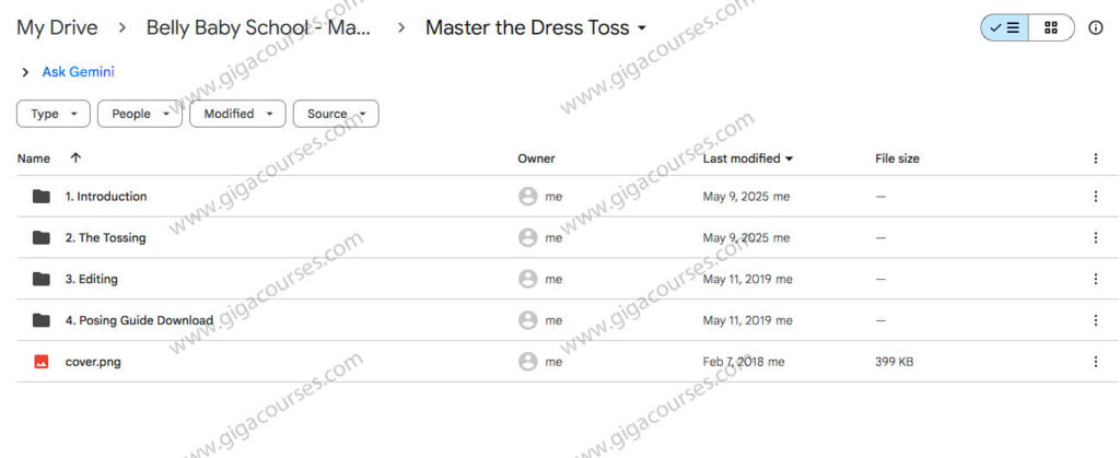 Belly Baby School - Master the Dress Toss