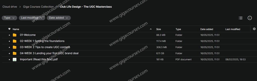 Club Life Design – The UGC Masterclass