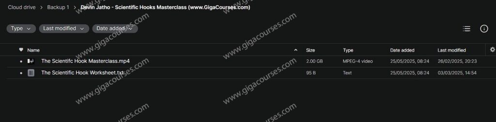 Devin Jatho - Scientific Hooks Masterclass