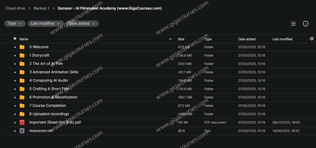 Samson - AI Filmmaker Academy