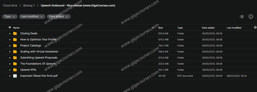 Upwork Outbound - Nico Hessel