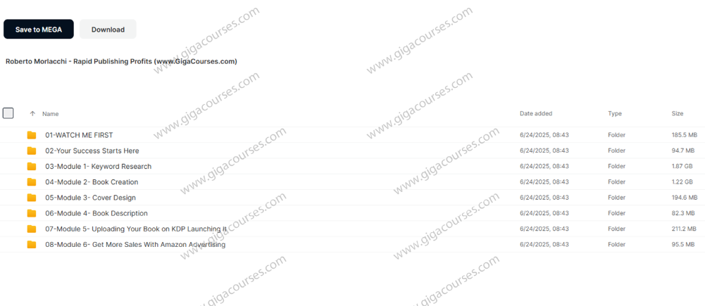 Roberto Morlacchi - Rapid Publishing Profits