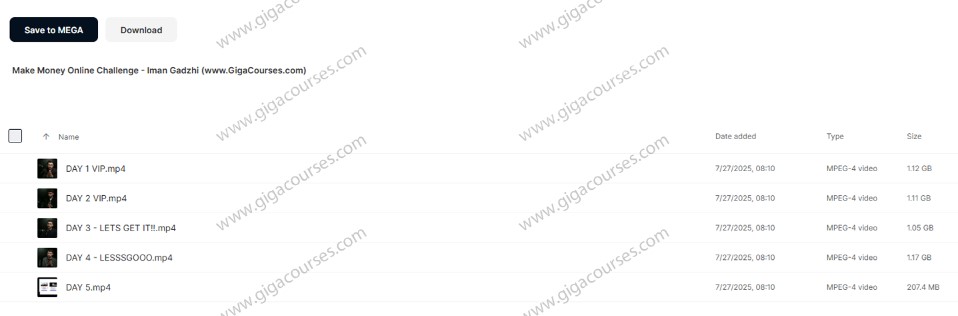 Make Money Online Challenge - Iman Gadzhi