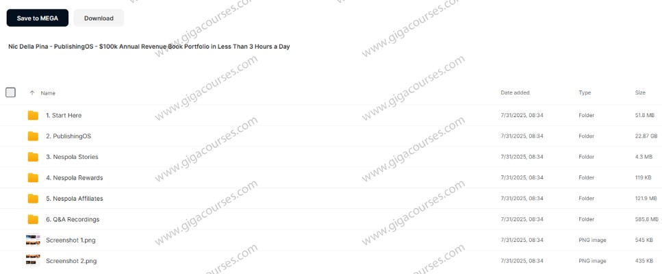 Nic Della Pina - PublishingOS - $100k Annual Revenue Book Portfolio in Less Than 3 Hours a Day