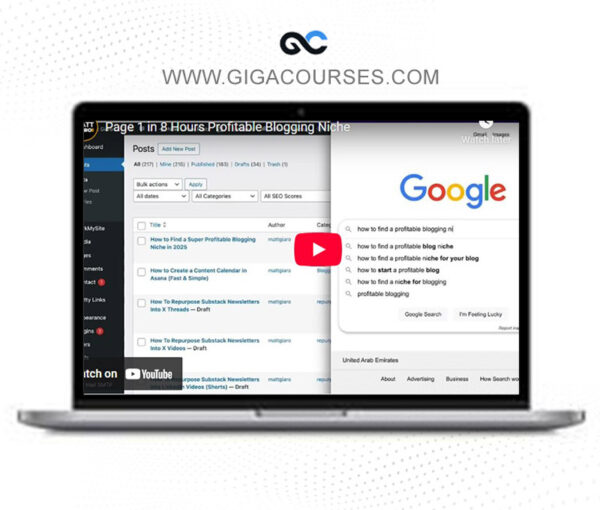 Matt Giaro - Passive Traffic Engine - Heres How To Rank Articles In Google in 48 Hours