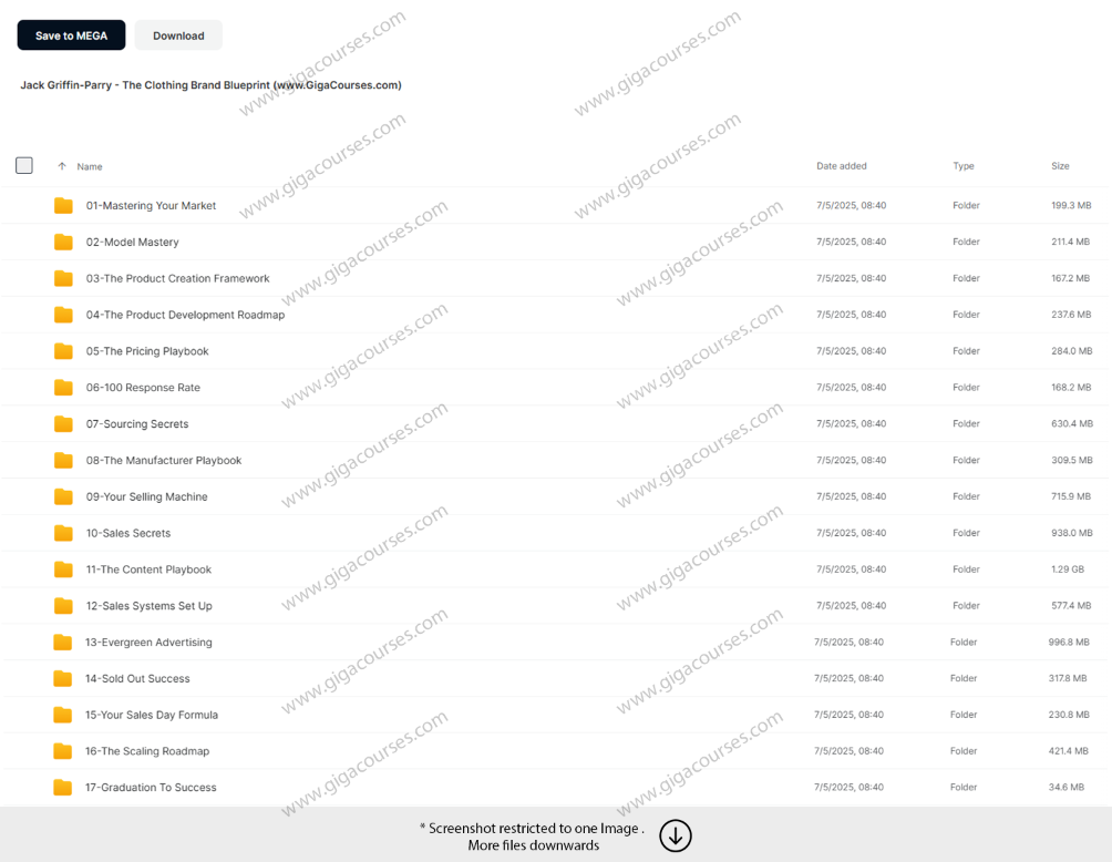 Jack Griffin-Parry - The Clothing Brand Blueprint