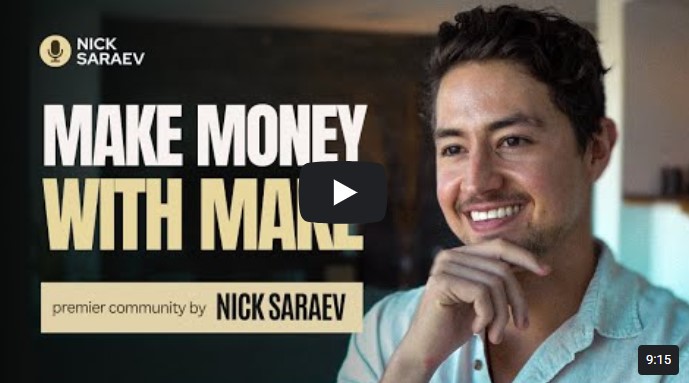 Make Money With Make.com by By Nick Saraev
