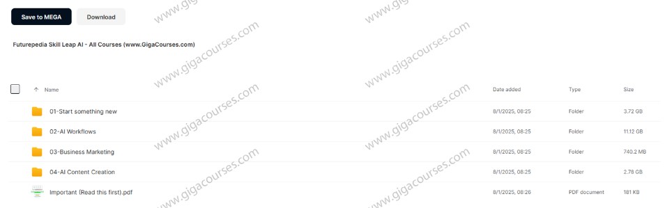 Futurepedia Skill Leap AI - All Courses