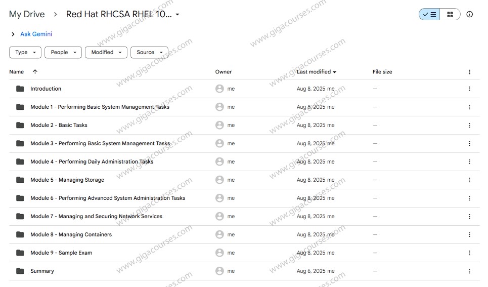 Red Hat RHCSA RHEL 10 with Exam Labs - Pearson Cert Prep (Video) (2025)