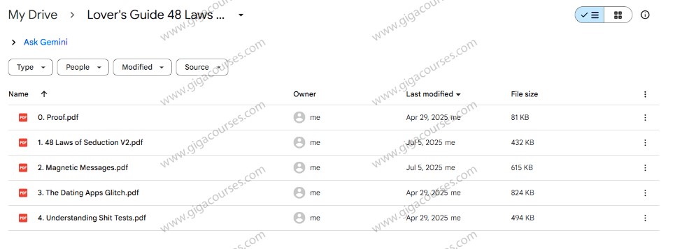 Lover's Guide 48 Laws Of Seduction