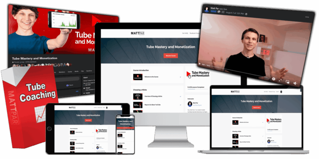 Matt Par – Tube Mastery and Monetization 3.0