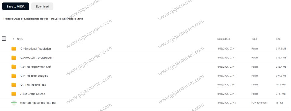 Traders State of Mind Rande Howell - Developing Traders Mind