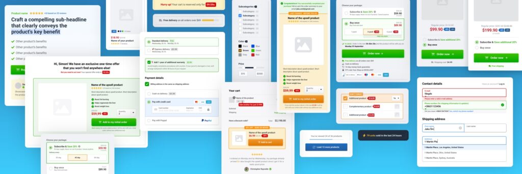 Jaka Smid Bundle - E-commerce Conversion-Focused UI Template by Jaka Smid