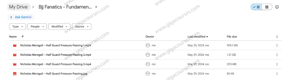 Bjj Fanatics - Fundamentals Of Jiu-Jitsu Half Guard Pressure Passing