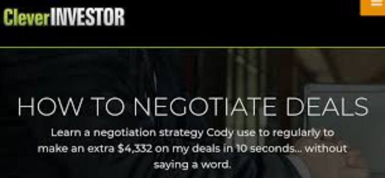 Clever Investor - Negotiation Influence