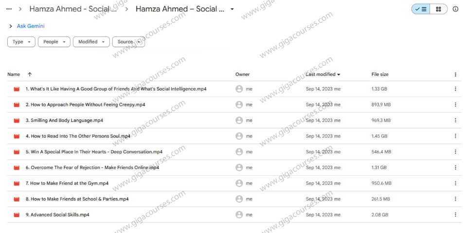 Hamza Ahmed - Social Skills Masterclass