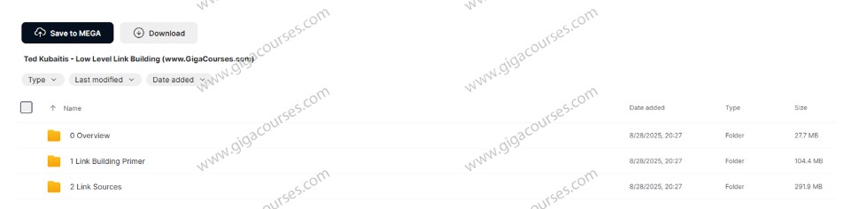 Ted Kubaitis - Low Level Link Building