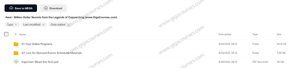 Awai – Billion-Dollar Secrets from the Legends of Copywriting