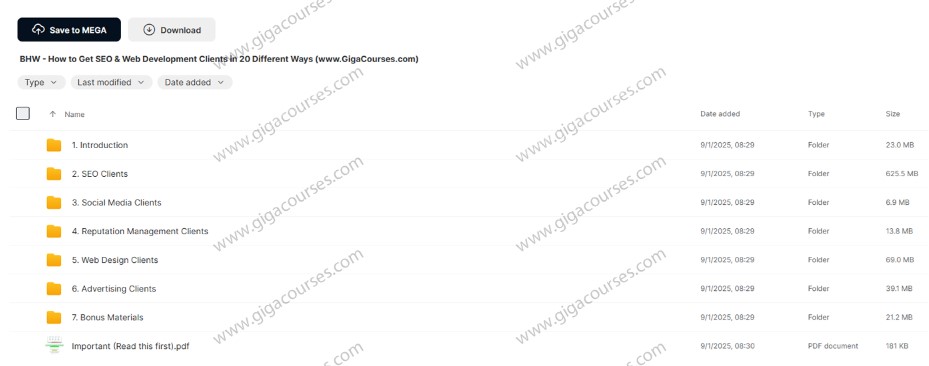 BHW - How to Get SEO & Web Development Clients in 20 Different Ways