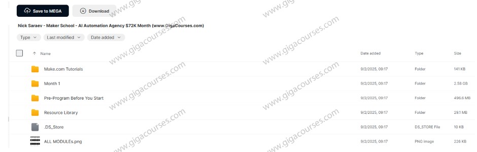 Nick Saraev - Maker School - AI Automation Agency $72K Month