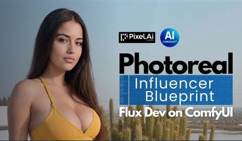 PixelAi - Master Photoreal AI Influencer Creation (Ultimate Guide to AI Influencers - SDXL on ComfyUI & Photoreal Influencer Blueprint - Flux Dev on ComfyUI)