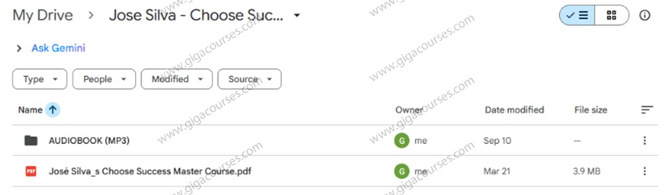 Jose Silva - Choose Success Master Course