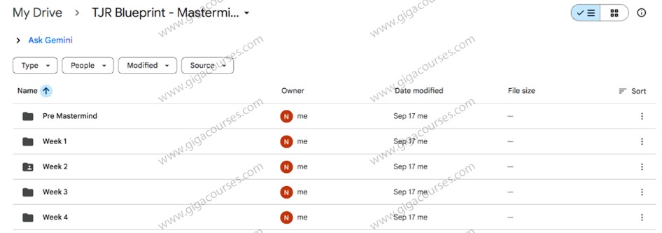 TJR Blueprint - Mastermind