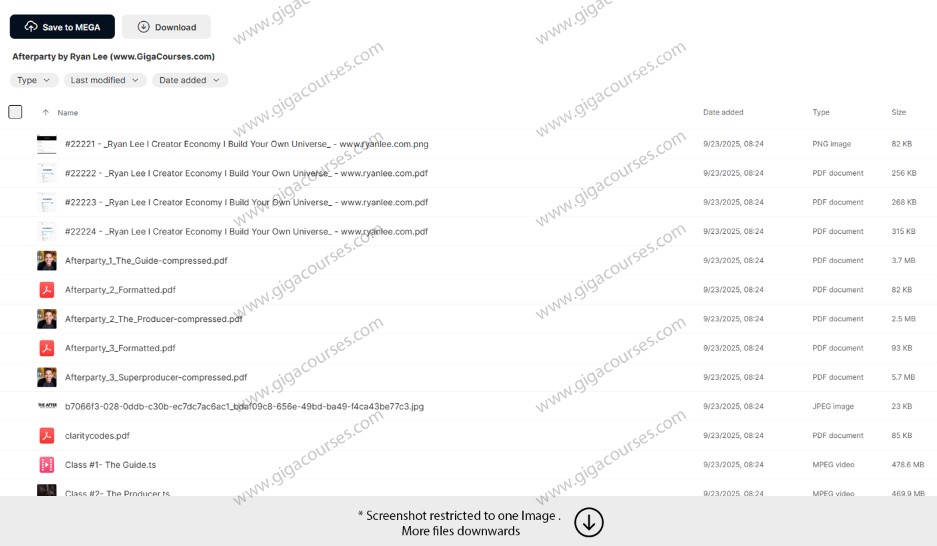 Afterparty by Ryan Lee