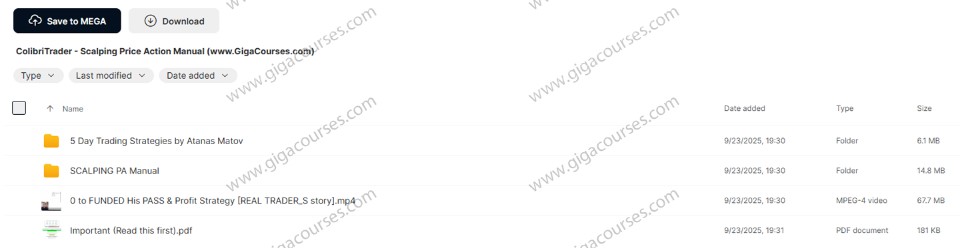 ColibriTrader - Scalping Price Action Manual