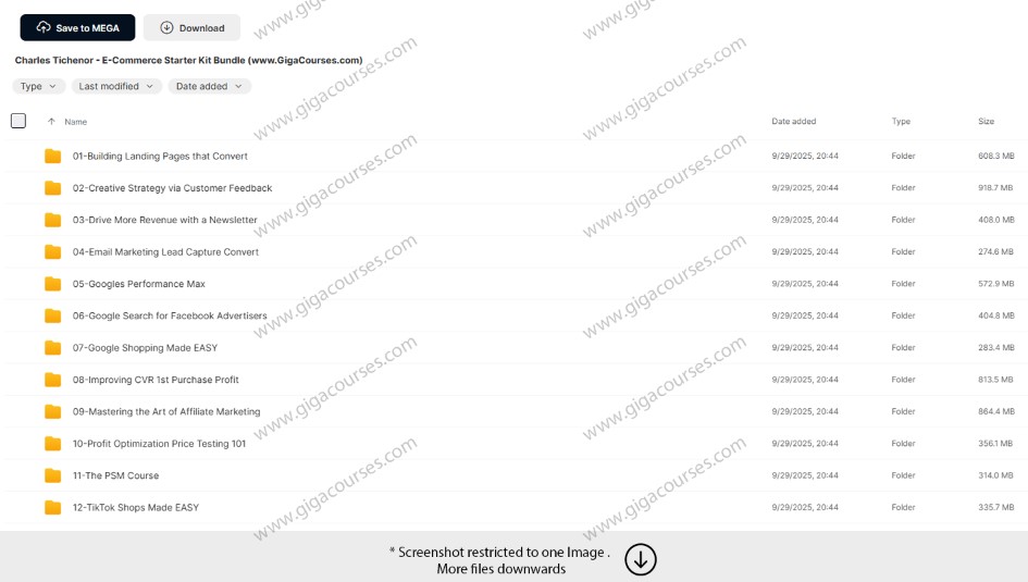 Charles Tichenor - E-Commerce Starter Kit Bundle