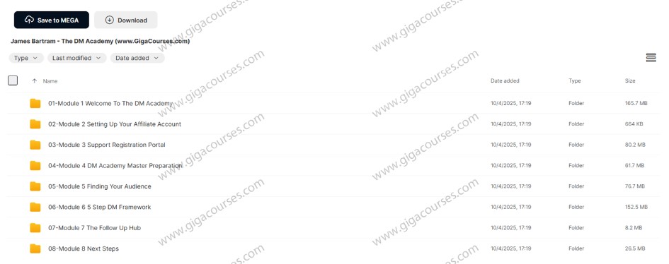 James Bartram - The DM Academy