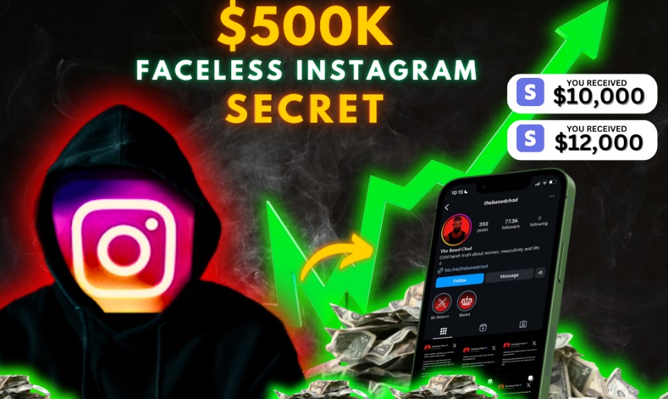 The Based Chad - $500K+ With Faceless IG
