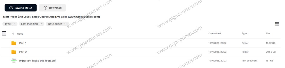 Matt Ryder (7th Level) Sales Course And Live Calls