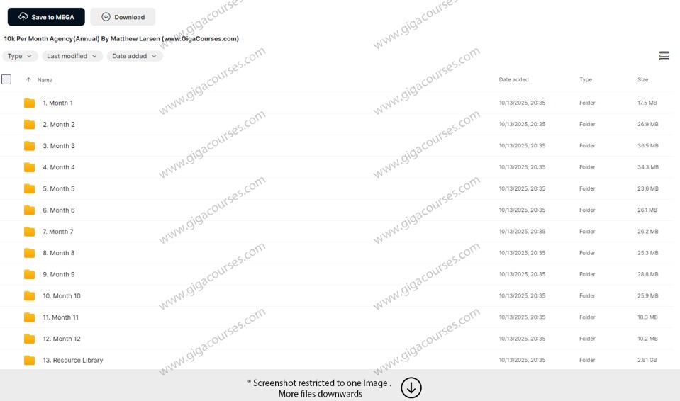 10k Per Month Agency(Annual) By Matthew Larsen