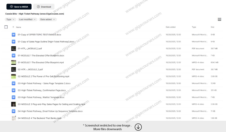 Cassie Blitz - High Ticket Pathway