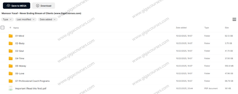 Mamoon Yusaf - Never Ending Stream of Clients