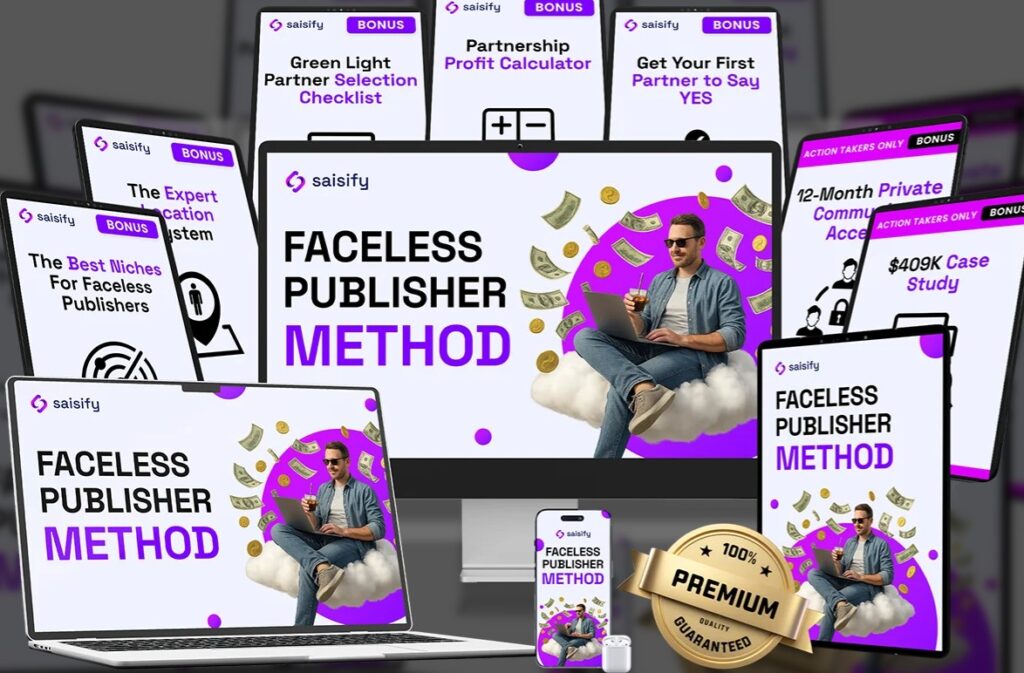The Faceless Publisher Method + Upsell